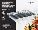 BARBECUE JETABLE - ALPINA - Auchan Hypermarché à Bagnolet BARBECUE JETABLE - ALPINA en promo chez Auchan Hypermarché Bagnolet à 3,99 €