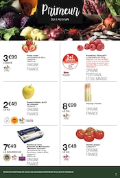 Promos Fruits Et Légumes dans le catalogue "La petite douceur qui fait du bien : Foire aux glaces" de Monoprix à la page 7