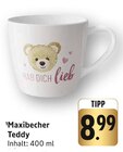 Maxibecher Teddy im Angebot bei E center in Neustadt Maxibecher Teddy Angebote bei E center Neustadt für 8,99 €