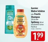 Wahre Schätze Shampoo im Angebot bei famila Nordost in Neustadt Wahre Schätze Shampoo Angebote von Garnier bei famila Nordost Neustadt für 1,99 €