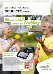 Aktueller Schultes GmbH Sanitätshäuser Prospekt für Bergheim: Fit und mobil durch den Frühling mit 6} Seiten, 13.03.2024 - 31.05.2024