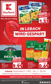 Aktueller Kaufland Supermarkt Prospekt in Marpingen und Umgebung, "Aktuelle Angebote" mit 64 Seiten, 16.04.2026 - 22.04.2026