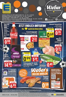 Coca Cola im aktuellen EDEKA Prospekt (Arnsberg) Coca Cola im EDEKA Prospekt "Aktuelle Angebote" mit 25 Seiten (Arnsberg)