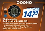 Elektronische Parkscheibe P-DISC NO1 Angebote von OOONO bei expert Kiel für 14,99 €