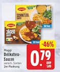 Jäger-Sauce von Maggi für 0,79 € bei EDEKA im Angebot Jäger-Sauce von Maggi im aktuellen EDEKA Prospekt