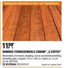 BAMBUS-TERRASSENDIELE COBAM „S COFFEE“ Angebote bei OBI St. Ingbert für 22,18 €