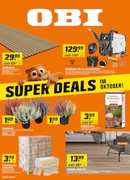 OBI Prospekt für Erlangen mit 16 Seiten OBI Prospekt für Erlangen: "SUPER DEALS IM OKTOBER!", 16 Seiten, 02.10.2026 - 10.10.2026
