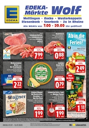EDEKA Prospekt für Hörstel mit 24 Seiten EDEKA Prospekt für Hörstel: "Aktuelle Angebote", 24 Seiten, 07.07.2025 - 12.07.2025