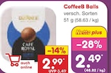 Aktuelle Kaffee Angebote bei Netto Marken-Discount in Ulm Aktuelles CoffeeB Balls Angebot bei Netto Marken-Discount in Ulm ab 2,49 €