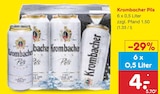 Pils im Angebot bei Netto Marken-Discount in Tübingen Pils Angebote von Krombacher bei Netto Marken-Discount Tübingen für 4,00 €
