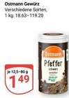 Gewürz im Angebot bei GLOBUS in Oberursel Gewürz Angebote von Ostmann bei GLOBUS Oberursel für 1,49 €