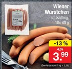 Wiener Würstchen Angebote bei Zimmermann Bremen für 3,99 €