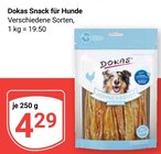Snack für Hunde im Angebot bei GLOBUS in Bad Homburg Snack für Hunde Angebote von Dokas bei GLOBUS Bad Homburg für 4,29 €