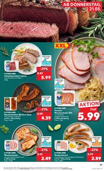 Schweinefleisch im Kaufland Prospekt "Hier bin ich richtig" mit 61 Seiten (Bergisch Gladbach)