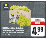 Beste Lese Tafeltrauben hell "Sweet Globe" Angebote von EDEKA Herzstücke bei nah und gut Nürnberg für 4,99 €