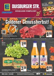 EDEKA Prospekt für Düsseldorf mit 16 Seiten EDEKA Prospekt für Düsseldorf: "Aktuelle Angebote", 16 Seiten, 26.09.2022 - 01.10.2022