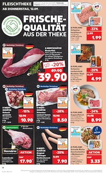 Bratwurst im Kaufland Prospekt "Aktuelle Angebote" mit 44 Seiten (Bielefeld)