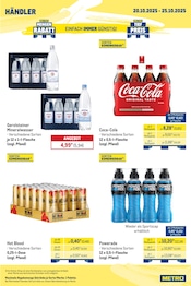 Cola im METRO Prospekt in Overath Aktueller METRO Prospekt mit Cola, "Wochenengebote Händler + Händler Mix", Seite 4