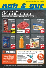nah und gut Prospekt für Schwanfeld: "Wir lieben Lebensmittel!", 8 Seiten, 15.04.2024 - 20.04.2024