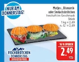 Matjes-, Bismarck- oder Seelachsbrötchen Angebote bei Marktkauf Leipzig für 2,49 €