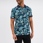 Polo manches courtes Creeks bleu foncé homme en promo chez La Halle Polo manches courtes Creeks bleu foncé homme dans le catalogue La Halle