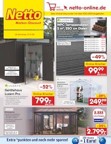 Gartenmöbel im Netto Marken-Discount Prospekt "Aktuelle Angebote" mit 54 Seiten (Siegen (Universitätsstadt))