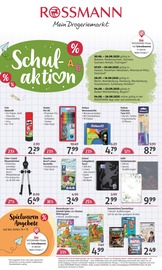 Kalender im Rossmann Prospekt in Viersen Aktueller Rossmann Prospekt mit Kalender, "Schulaktion", Seite 1