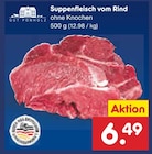 Suppenfleisch vom Rind von Gut Ponholz für 6,49 € bei Netto Marken-Discount im Angebot Suppenfleisch vom Rind von Gut Ponholz im aktuellen Netto Marken-Discount Prospekt