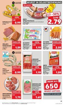 Schweinefleisch im Kaufland Prospekt "Aktuelle Angebote" mit 64 Seiten (Wuppertal)