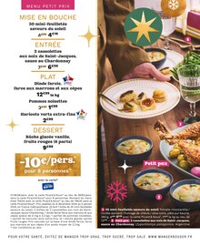 Catalogue Picard de la semaine "Noël au grand coeur" avec 2 pages, valide du 09/12/2024 au 05/01/2025 pour Maisons-Alfort et alentours Prospectus Picard de la semaine "Noël au grand coeur" avec 2 pages, valide du 09/12/2024 au 05/01/2025 pour Maisons-Alfort et alentours