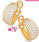 Boucles d'oreilles dans le catalogue E.Leclerc