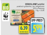Lachsfilet Angebote von EDEKA Bio WWF bei diska Erlangen für 5,99 €