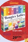 Bougies Sables - Sentosphère - La Grande Récré Bougies Sables - Sentosphère à 29,99 € dans le catalogue La Grande Récré
