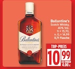 Finest Blended Scotch Whisky im EDEKA Prospekt Finest Blended Scotch Whisky von Ballantine's im aktuellen EDEKA Prospekt für 10,99 €
