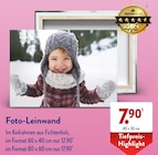 Foto-Leinwand Angebote bei ALDI SÜD Offenburg für 7,90 €