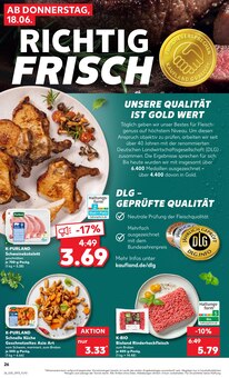 Rindfleisch im aktuellen Kaufland Prospekt (Potsdam) Rindfleisch im Kaufland Prospekt "Hier bin ich richtig" mit 65 Seiten (Potsdam)