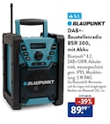 DAB+-Baustellenradio BSR 200, mit Akku Angebote von Blaupunkt bei ALDI SÜD Baden-Baden für 89,99 €