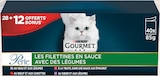 Pâtée pour chat les filettines en sauce avec des légumes - GOURMET PERLE à 12,50 € dans le catalogue Intermarché Hyper