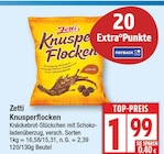 Knusperflocken im EDEKA Prospekt Knusperflocken von Zetti im aktuellen EDEKA Prospekt für 1,99 €