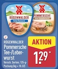 Pommesche Feine Teewurst von Rügenwalder im aktuellen ALDI Nord Prospekt