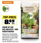 BIO ANZUCHT- UND KRÄUTERERDE Angebote von GROW BY OBI bei OBI Hamburg für 8,49 €