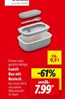 Lunch Box mit Besteck im Angebot bei Lidl in Saarlouis Lunch Box mit Besteck Angebote von Forme casa guzzini design bei Lidl Saarlouis für 7,99 €