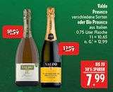 Bio Prosecco von Valdo für 7,99 € bei Marktkauf im Angebot Bio Prosecco von Valdo im aktuellen Marktkauf Prospekt
