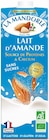 Boisson d'amande - 1l - LA MANDORLE - NaturéO à Angers Boisson d'amande - 1l - LA MANDORLE en promo chez NaturéO Angers à 4,49 €