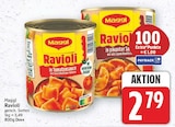 Ravioli in Tomatensauce von Maggi für 2,79 € bei E center im Angebot Ravioli in Tomatensauce von Maggi im aktuellen E center Prospekt