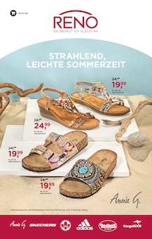 RENO Prospekt STRAHLEND, LEICHTE SOMMERZEIT mit  Seiten in Salzkotten und Umgebung