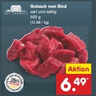 Gulasch vom Rind Angebote von Gut Ponholz bei Netto Marken-Discount Wolfenbüttel für 6,49 €