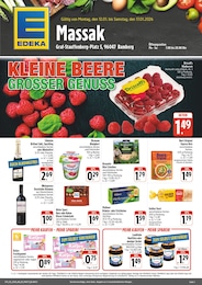 EDEKA Prospekt für Bamberg mit 4 Seiten EDEKA Prospekt für Bamberg: "Wir lieben Lebensmittel!", 4 Seiten, 12.01.2026 - 17.01.2026
