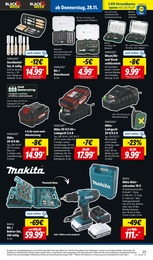 Makita Angebot im aktuellen Lidl Prospekt auf Seite 31