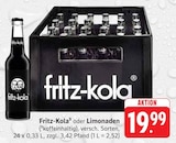 Fritz-Kola bei EDEKA im Prospekt "" für 19,99 €